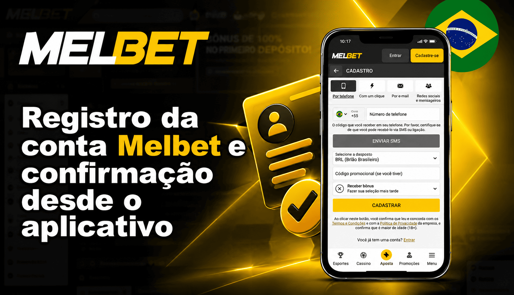 MelBet APP download para iPhone e iPad